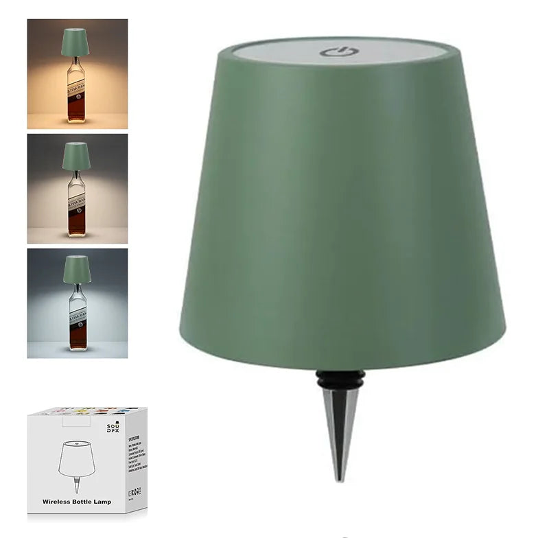 Lampe de bouteille LED rechargeable