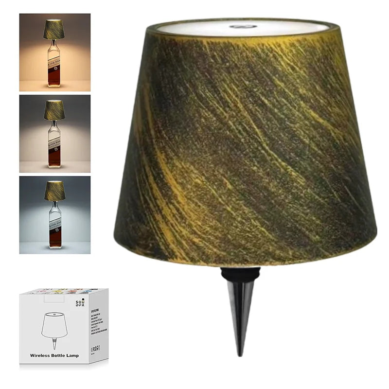 Lampe de bouteille LED rechargeable
